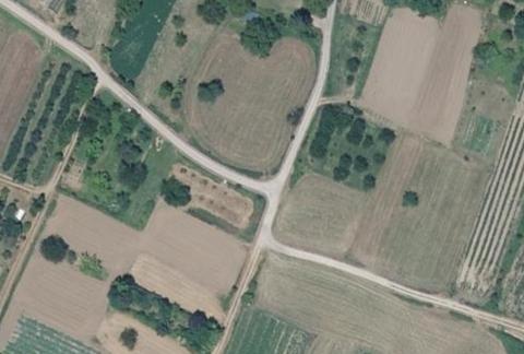 Vue aérienne du Camping les Cerisiers à Ispagnac