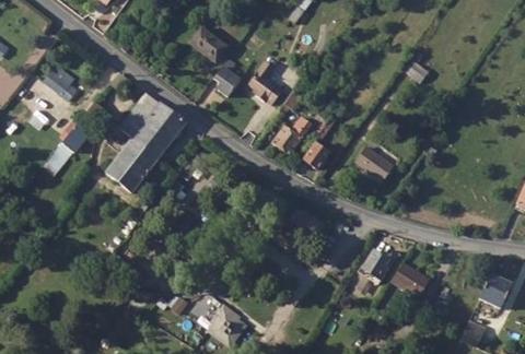 Vue aérienne du Camping les Chambons à Argenton-sur-Creuse