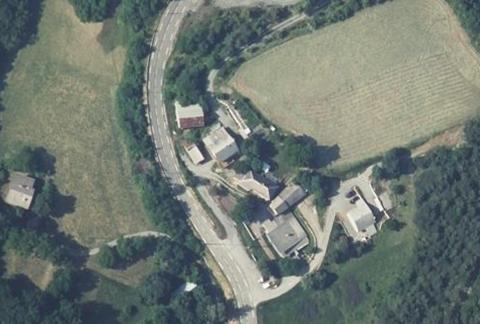 Vue aérienne du Camping les Chappas à Pontis