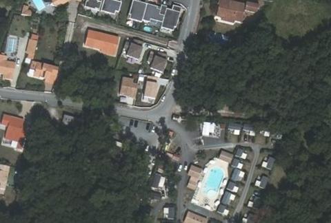 Vue aérienne du Camping les Chevrefeuilles à Royan