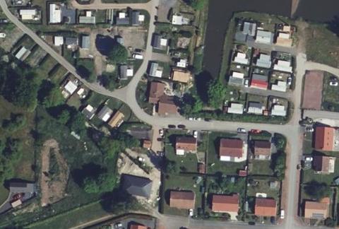 Vue aérienne du Camping les Colombes à Aubencheul-au-Bac