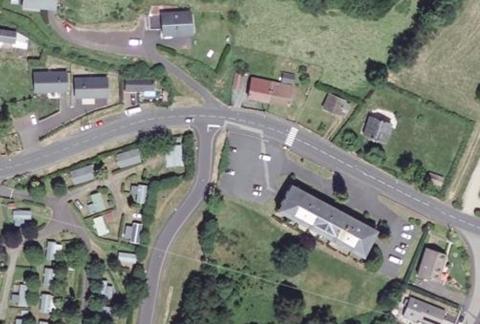Vue aérienne du Camping les Coux à Murat-le-Quaire