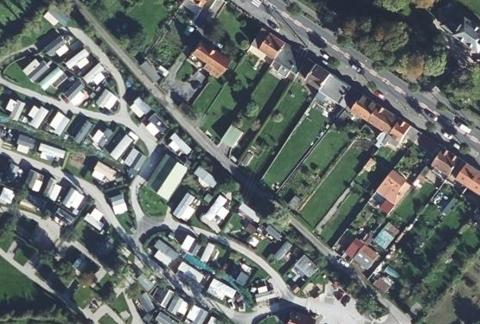 Vue aérienne du Camping les Cytises à Isques
