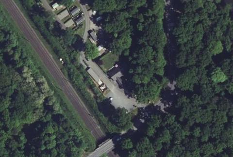 Vue aérienne du Camping les Étangs des Moines à Fourmies