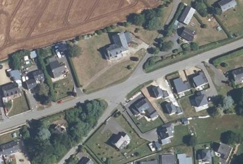 Vue aérienne du Camping les Étangs à Lantic