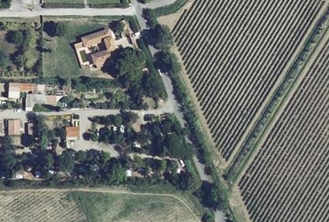 Vue aérienne du Camping les Floralys à Narbonne
