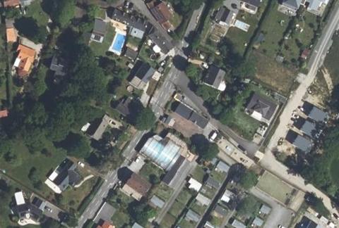 Vue aérienne du Camping les Forges à Pornichet