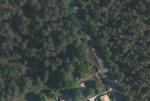 Vue aérienne du Camping les Fougères Lacanau à Lacanau
