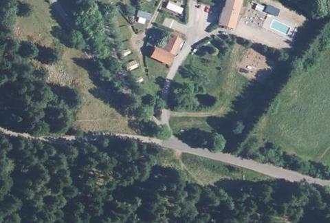 Vue aérienne du Camping les Granges Bas à Gérardmer