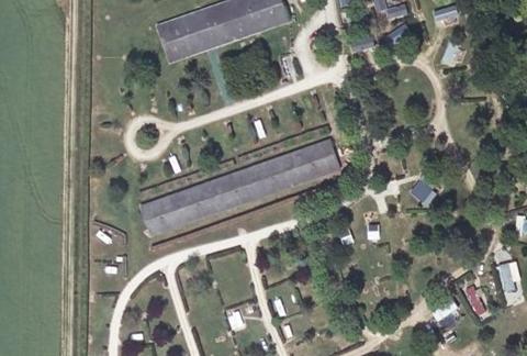 Vue aérienne du Camping les Ilots de Saint Val à Villiers-le-Morhier