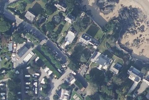 Vue aérienne du Camping les Ilots à Saint-Malo
