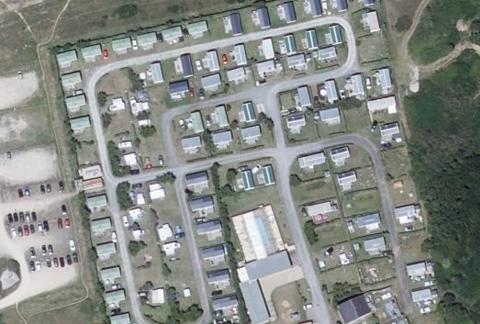 Vue aérienne du Camping les Jardins de Kergal à Guidel