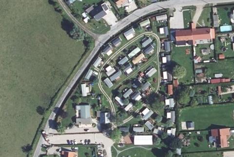 Vue aérienne du Camping les Jardins de l’Authie à Waben