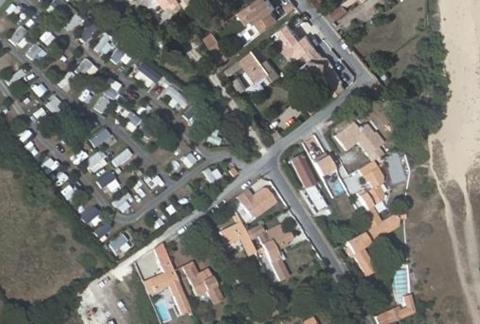 Vue aérienne du Camping les Lauriers à Saint-Denis-d’Oléron