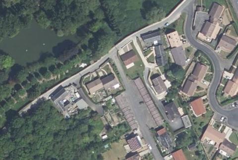 Vue aérienne du Camping les Lilas à Pithiviers
