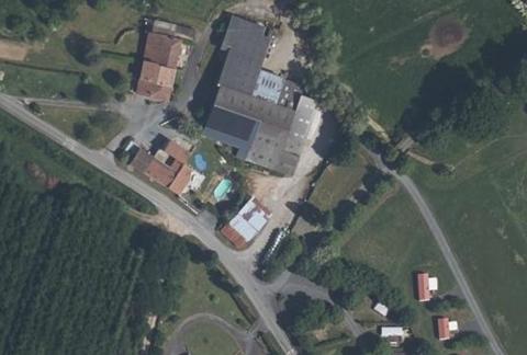 Vue aérienne du Camping les Logis de l’Oumois à Maulévrier