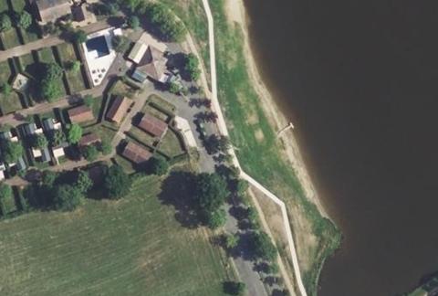 Vue aérienne du Camping les Marins à Lapeyrouse