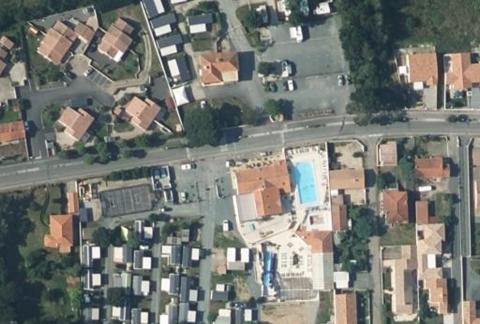 Vue aérienne du Camping les Marsouins à Bretignolles-sur-Mer