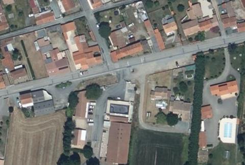 Vue aérienne du Camping les Mizottes à Saint-Michel-en-l’Herm