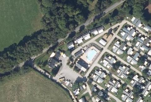 Vue aérienne du Camping les Mouettes à Sarzeau