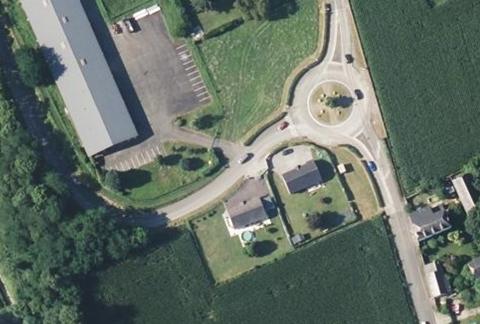 Vue aérienne du Camping les Ô Kiri à Baudreix