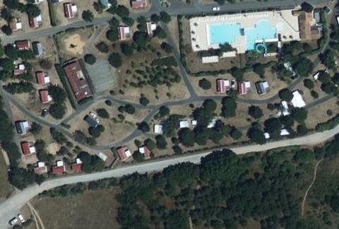 Vue aérienne du Camping les Onchères à Barbâtre
