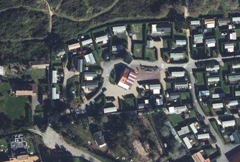 Vue aérienne du Camping les Oyats à Oye-Plage