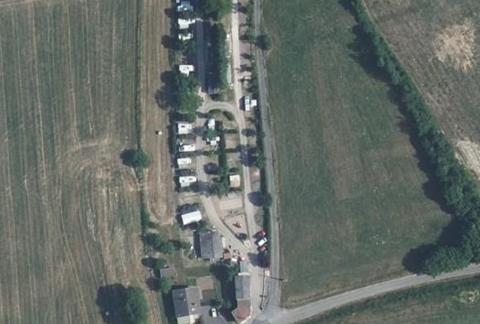 Vue aérienne du Camping les Pins à La Vôge-les-Bains