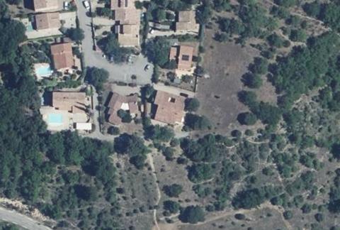 Vue aérienne du Camping les Pins à Les Salles-sur-Verdon