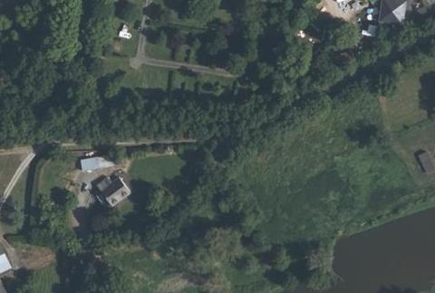 Vue aérienne du Camping les Plages de Loire à Rochefort-sur-Loire