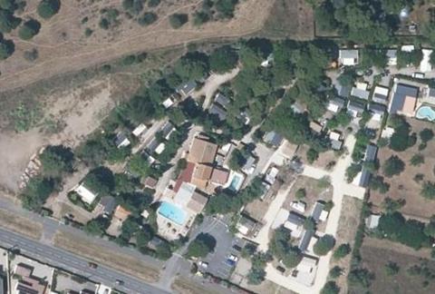 Vue aérienne du Camping les Roches d’Agde à Agde