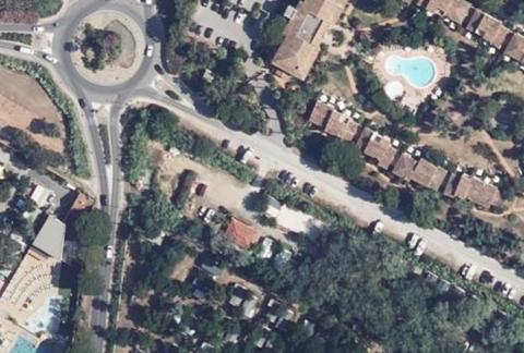 Vue aérienne du Camping les Roseaux à Hyères