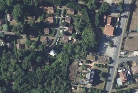 Vue aérienne du Camping les Sablons à Pont-du-Château