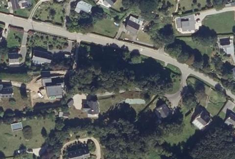 Vue aérienne du Camping les Terrasses de Bertheaume à Plougonvelin