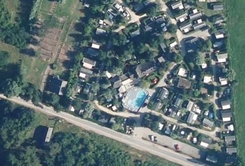 Vue aérienne du Camping les Trois Sablières à Le Crotoy