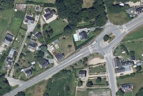 Vue aérienne du Camping l’Évasion à Saint-Philibert