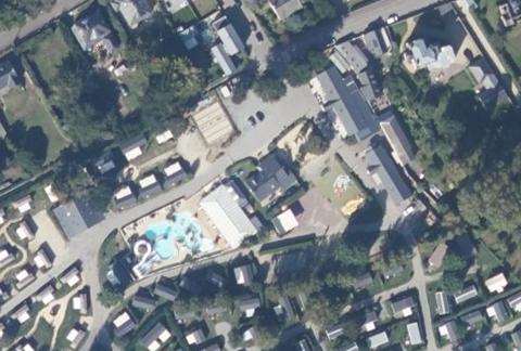 Vue aérienne du Camping Longchamp à Saint-Lunaire