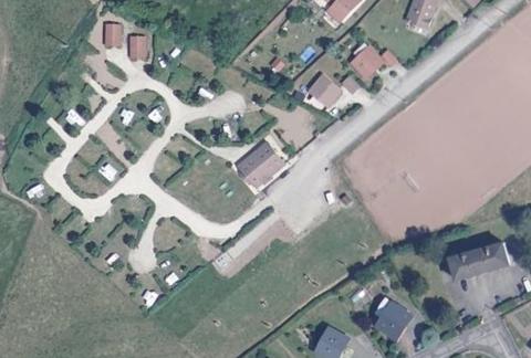 Vue aérienne du Camping  l’Orée des Vosges à Le Val-d’Ajol