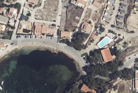 Vue aérienne du Camping Lou Cigalon à Martigues