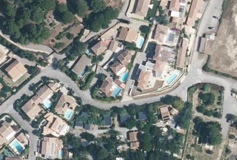 Vue aérienne du Camping Lou Labech à Bouzigues