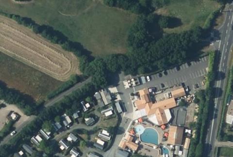 Vue aérienne du Camping Loyada à Talmont-Saint-Hilaire