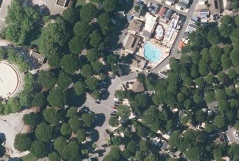 Vue aérienne du Camping Maiana à La Grande-Motte