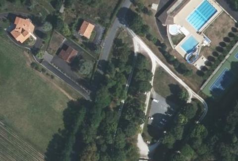 Vue aérienne du Camping Margot à Archiac