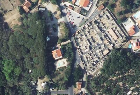 Vue aérienne du Camping Maureillas à Maureillas-Las-Illas