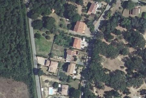 Vue aérienne du Camping Merendella à San-Nicolao