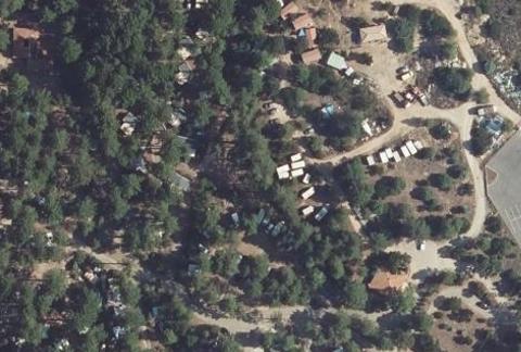 Vue aérienne du Camping Mulinacciu à Lecci