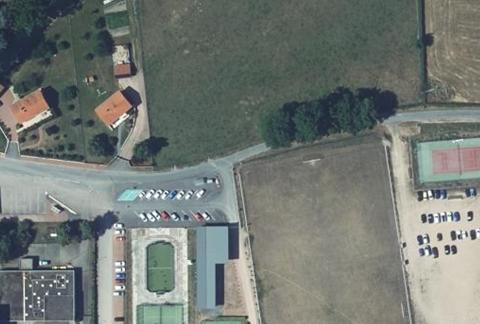 Vue aérienne du Camping Municipal Beausoleil à La Pacaudière