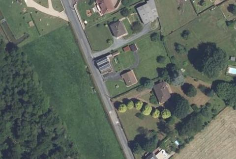 Vue aérienne du Camping Municipal d’Arfeuille à Saint-Yrieix-la-Perche