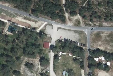 Vue aérienne du Camping Municipal de l’Océan à Vendays-Montalivet
