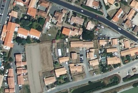 Vue aérienne du Camping Municipal de la Pointe à Noirmoutier-en-l’Île